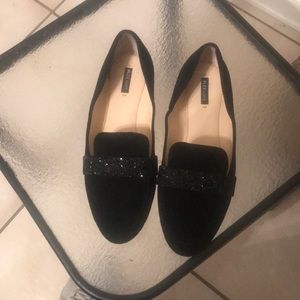 Alex Marie Worn Twice Suede Glitter across top